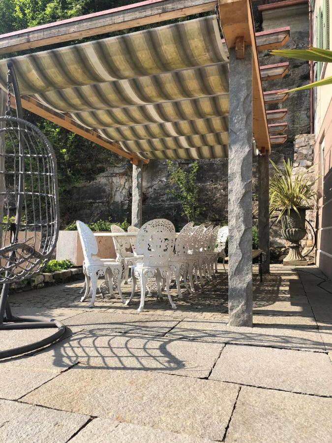 La Casa Sulla Collina Del Castello Villa Breno Eksteriør billede
